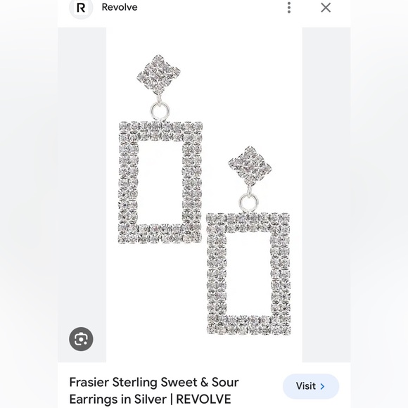 NWT Frasier Sterling Sweet and Sour cubic zirconia silver accent dangly earrings - Picture 2 of 10